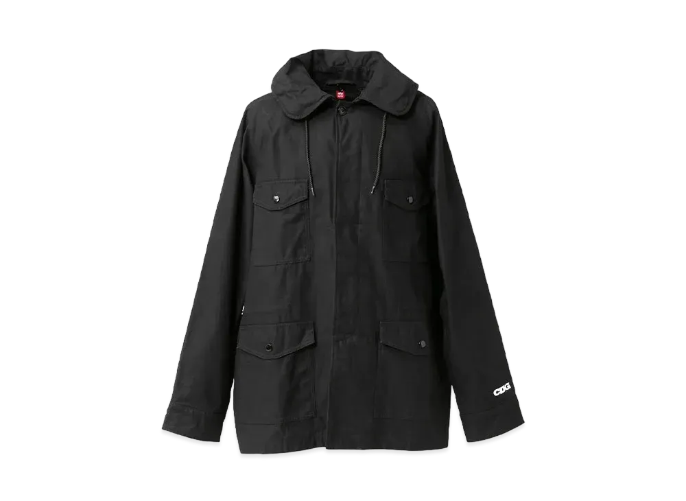 CDG x ALPHA INDUSTRIES Air Force Field Jacket "Black"