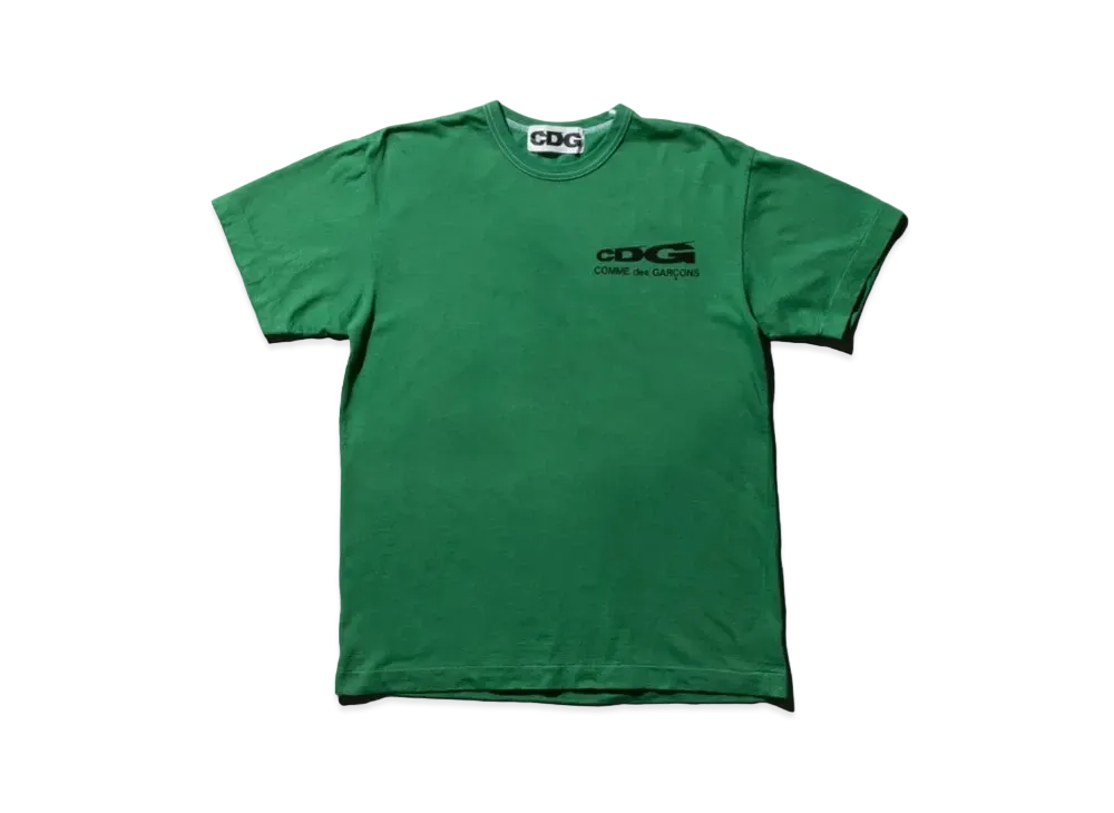 CDG Overdyed Logo T-Shirt "Green"