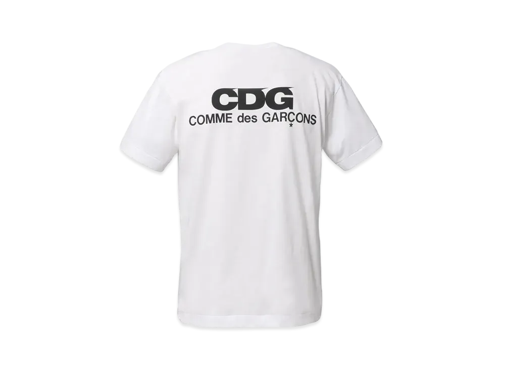 CDG Backprint Logo T-Shirt "White"