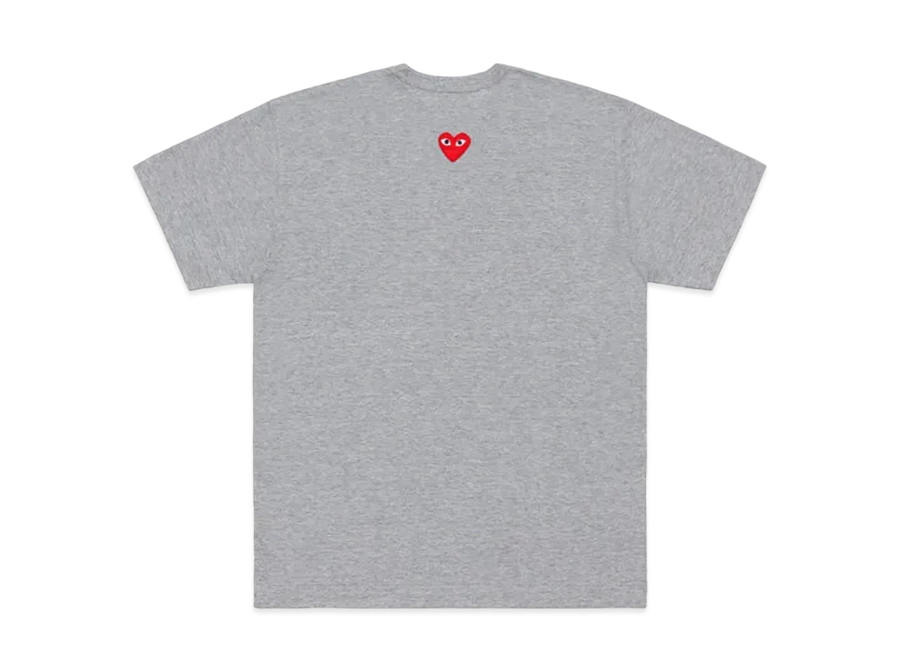 COMME des GARCONS PLAY CDG AX-T340-051 "Gray"