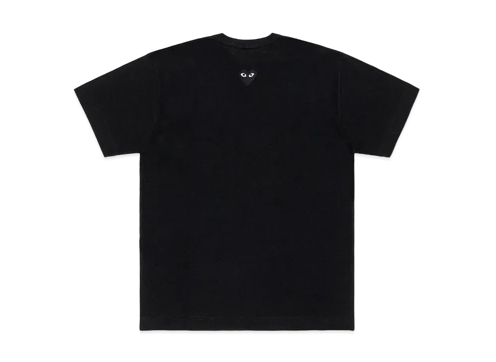 COMME des GARCONS PLAY CDG AX-T341-051 "Black"