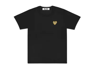 COMME des GARCONS PLAY CDG AX-T064-051 "Black"