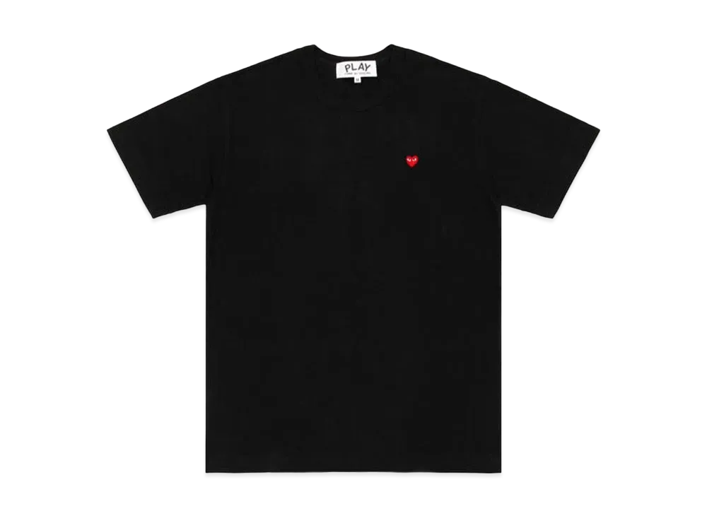 COMME des GARCONS PLAY CDG AX-T304-051 "Black"