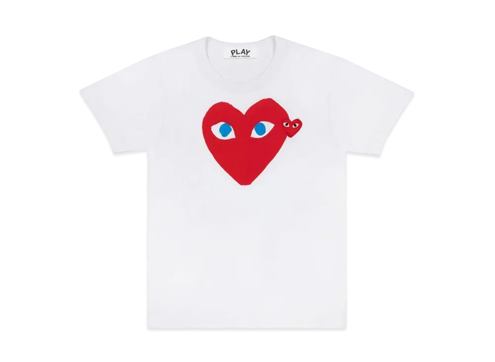 COMME des GARCONS PLAY CDG "White"