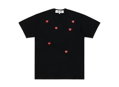 COMME des GARCONS PLAY CDG AX-T338-051 "Black"