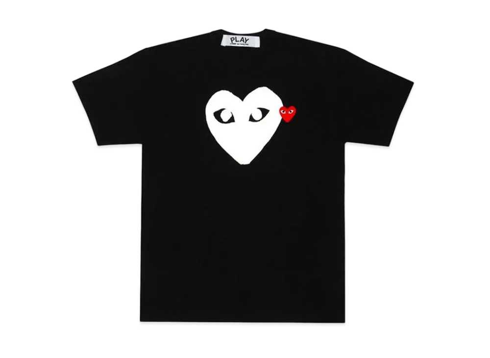 COMME des GARCONS PLAY CDG "Black" 