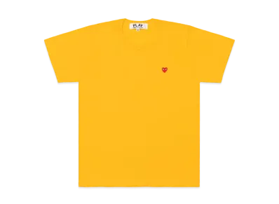 COMME des GARCONS PLAY CDG AX-T314-051 "Yellow"