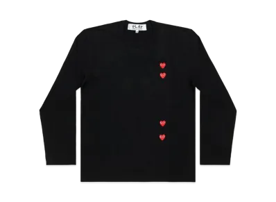 COMME des GARCONS PLAY CDG Unisex Printed T-Shirt AX-T339-051 "Black"