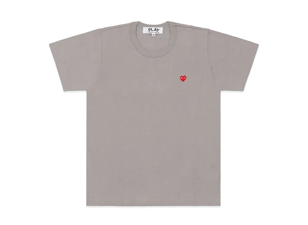 COMME des GARCONS PLAY CDG AX-T314-051 "Grey"