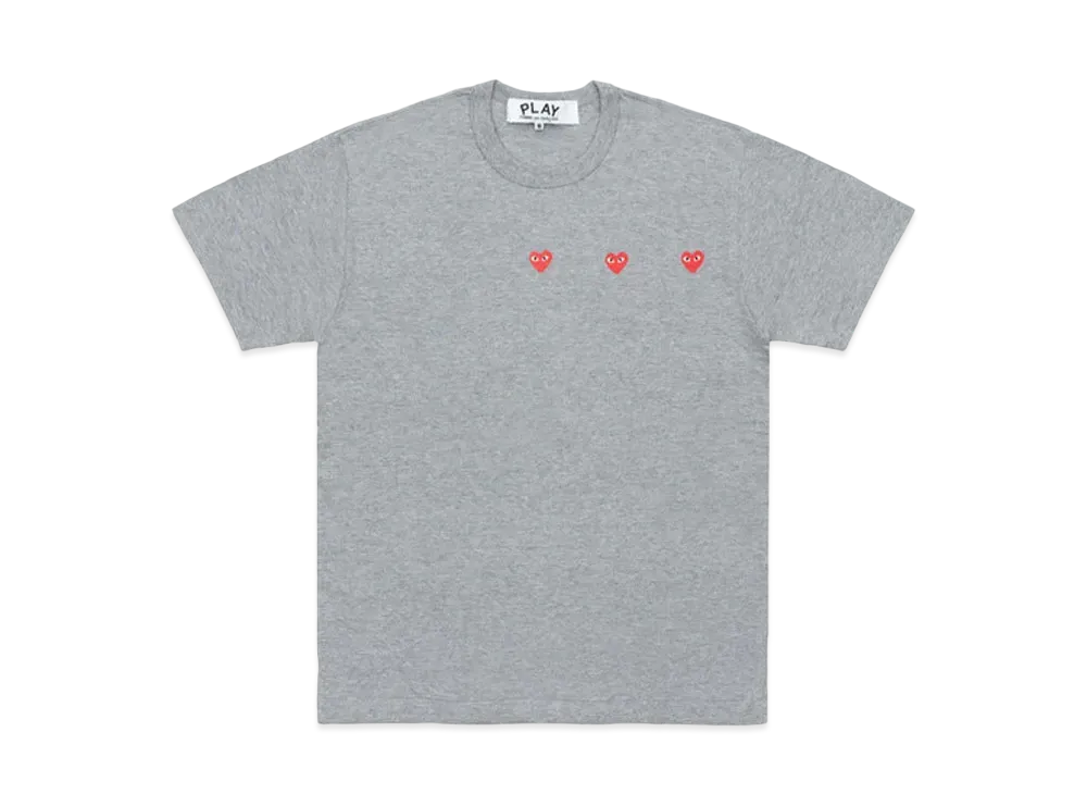 COMME des GARCONS PLAY CDG AX-T337-051 "Top Gray"