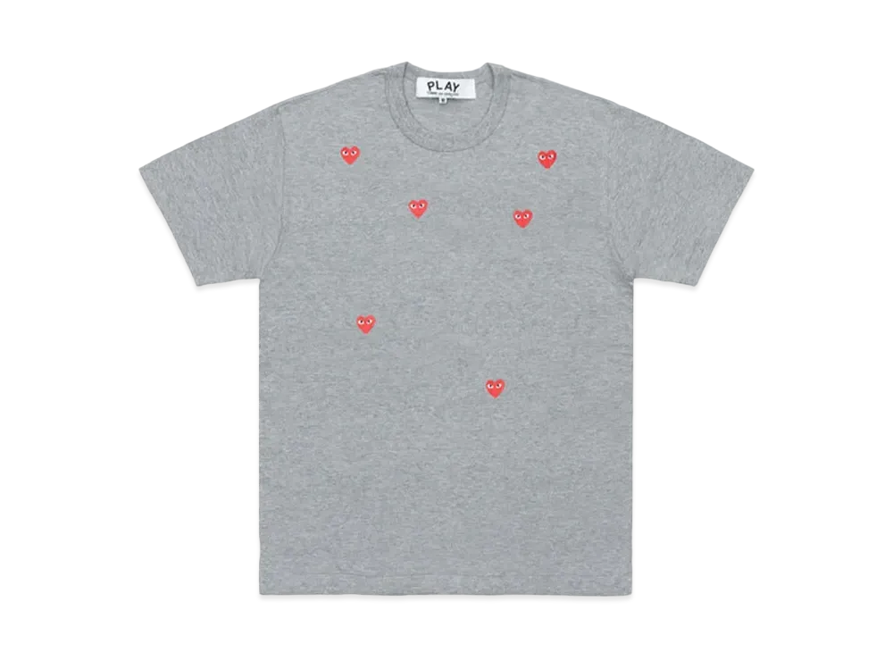 COMME des GARCONS PLAY CDG AX-T338-051 "Top Gray"