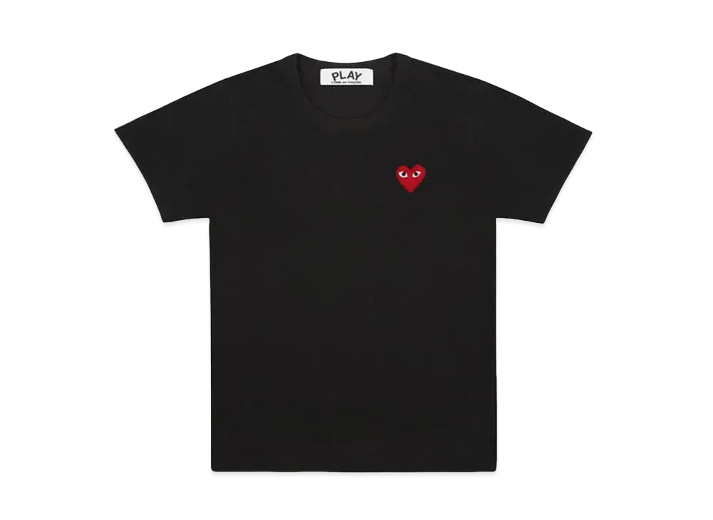 COMME des GARCONS PLAY CDG T-Shirt "Black"
