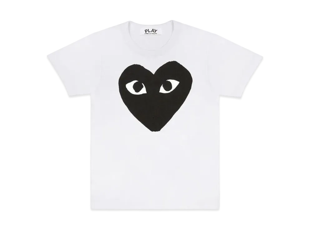 COMME des GARCONS PLAY CDG S/S T-Shirt "White"