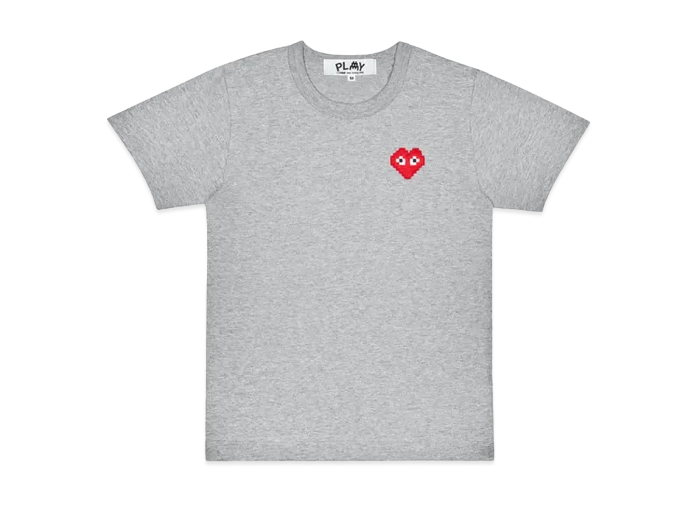 COMME des GARCONS PLAY CDG Invader T-Shirt "Top Grey"