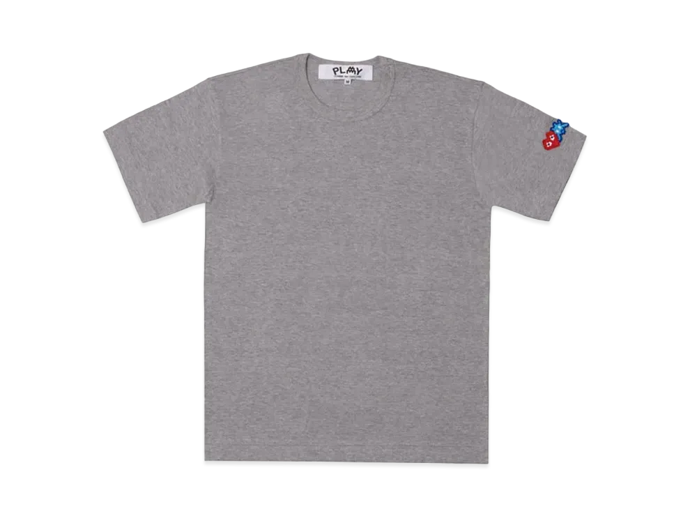 COMME des GARCONS PLAY CDG Invader S/S T-Shirt Mens "Grey"