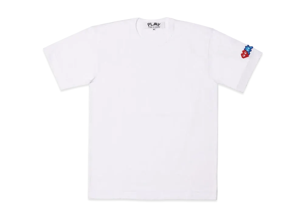 COMME des GARCONS PLAY CDG Invader S/S T-Shirt Mens "White"
