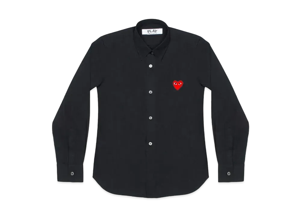 COMME des GARCONS PLAY CDG AX-B002-051 "Black"
