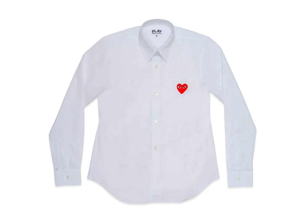 COMME des GARCONS PLAY CDG AX-B002-051 "White"