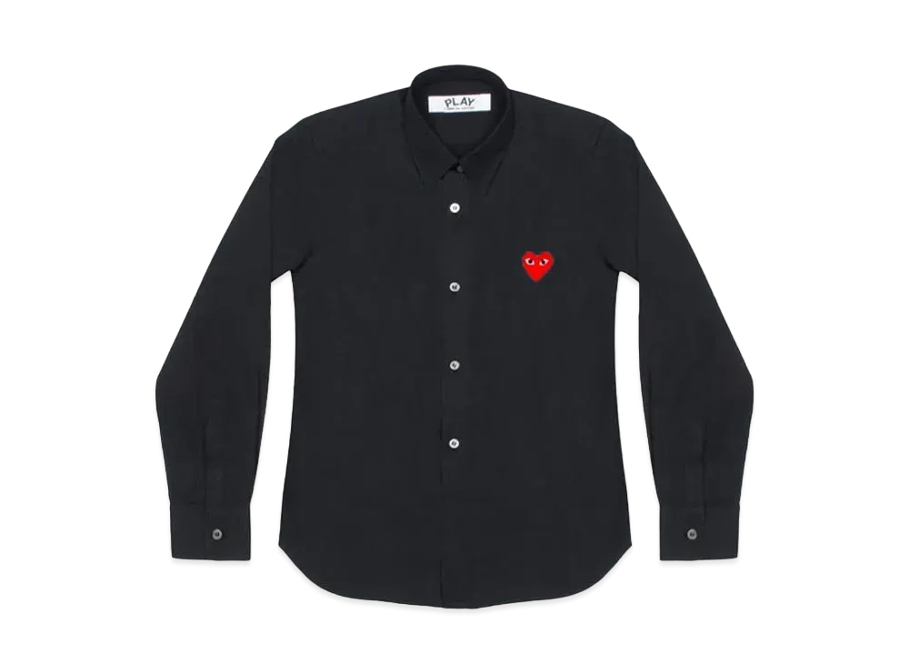COMME des GARCONS PLAY CDG Shirt "Black"
