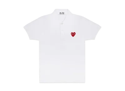 COMME des GARCONS PLAY CDG AX-T006-051 "White"