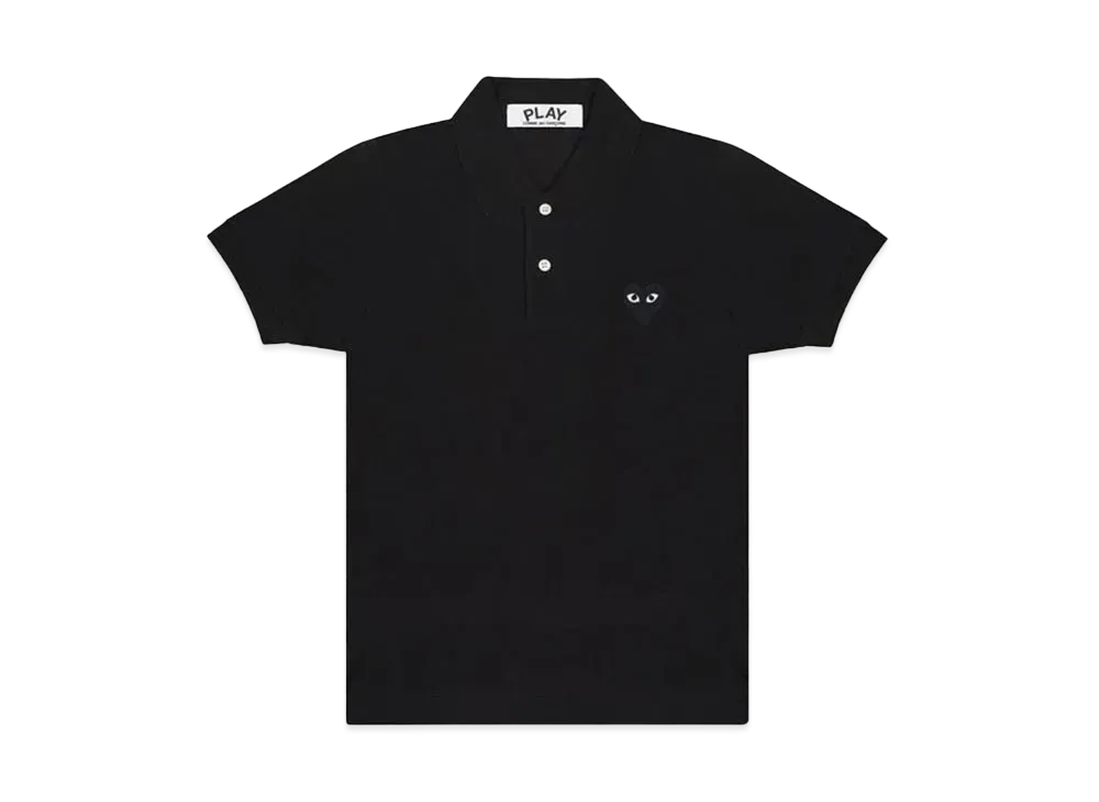 COMME des GARCONS PLAY CDG AX-T066-051 "Black"
