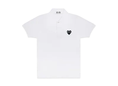 COMME des GARCONS PLAY CDG Polo Shirt "White"