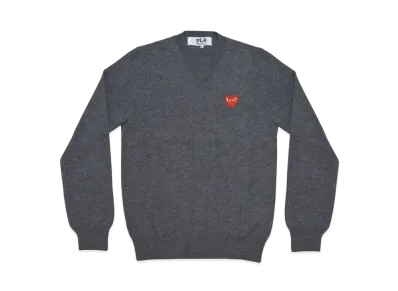 COMME des GARCONS PLAY CDG AX-N002-051 "Medium Gray"