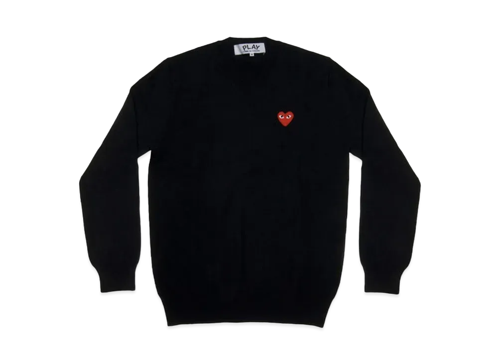 COMME des GARCONS PLAY CDG AX-N002-051 "Black"