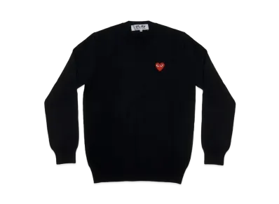 COMME des GARCONS PLAY CDG AX-N002-051 "Black"