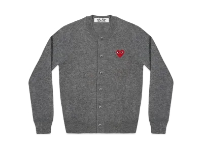 COMME des GARCONS PLAY CDG AX-N007-051 "Medium Gray"