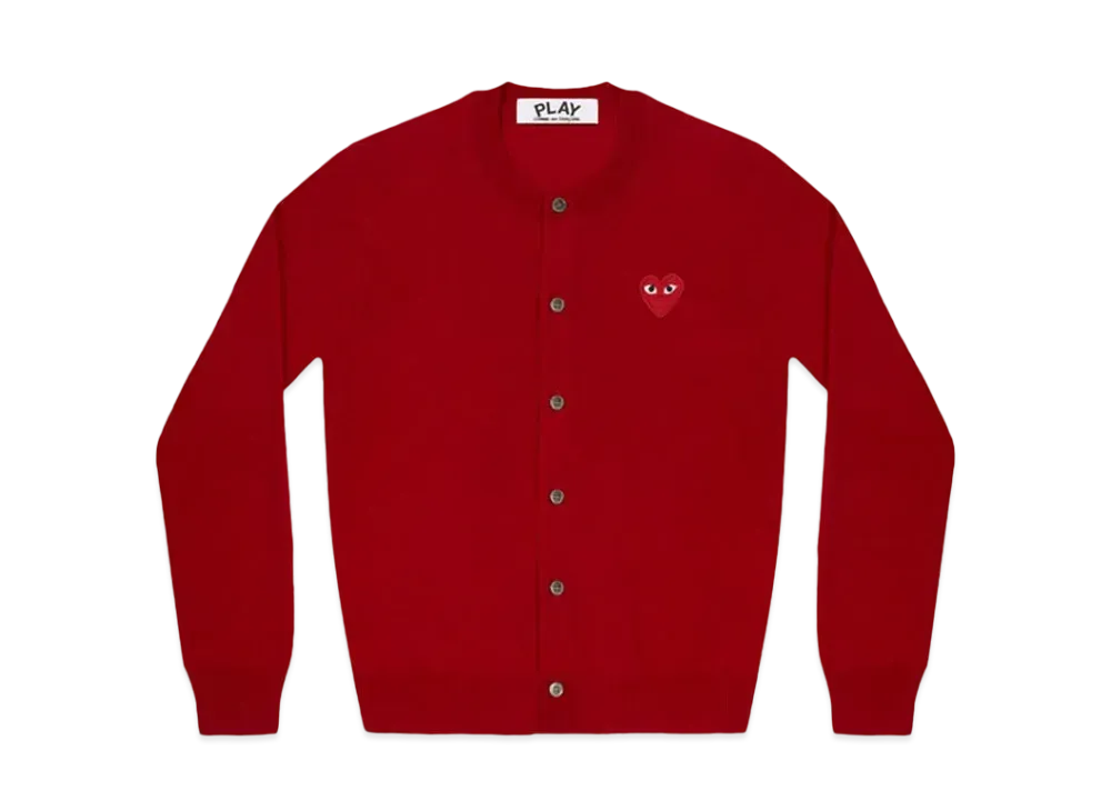 COMME des GARCONS PLAY CDG AX-N007-051 "Red"