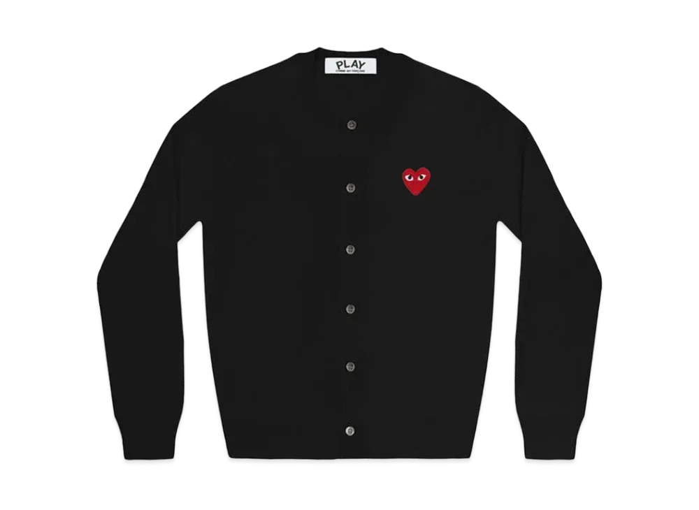 COMME des GARCONS PLAY CDG AX-N007-051 "Black"