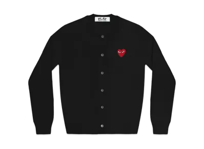 COMME des GARCONS PLAY CDG AX-N007-051 "Black"