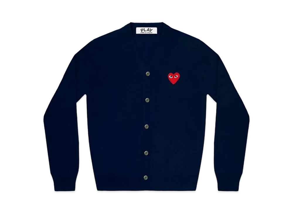 COMME des GARCONS PLAY CDG AX-N008-051 "Navy"