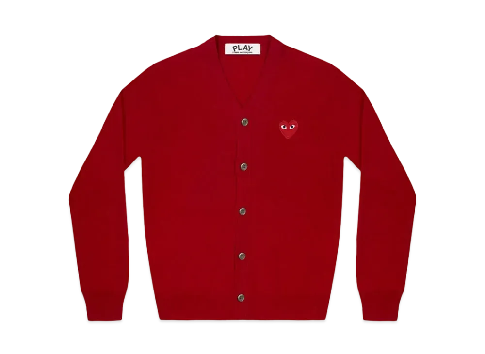 COMME des GARCONS PLAY CDG AX-N008-051 "Red"