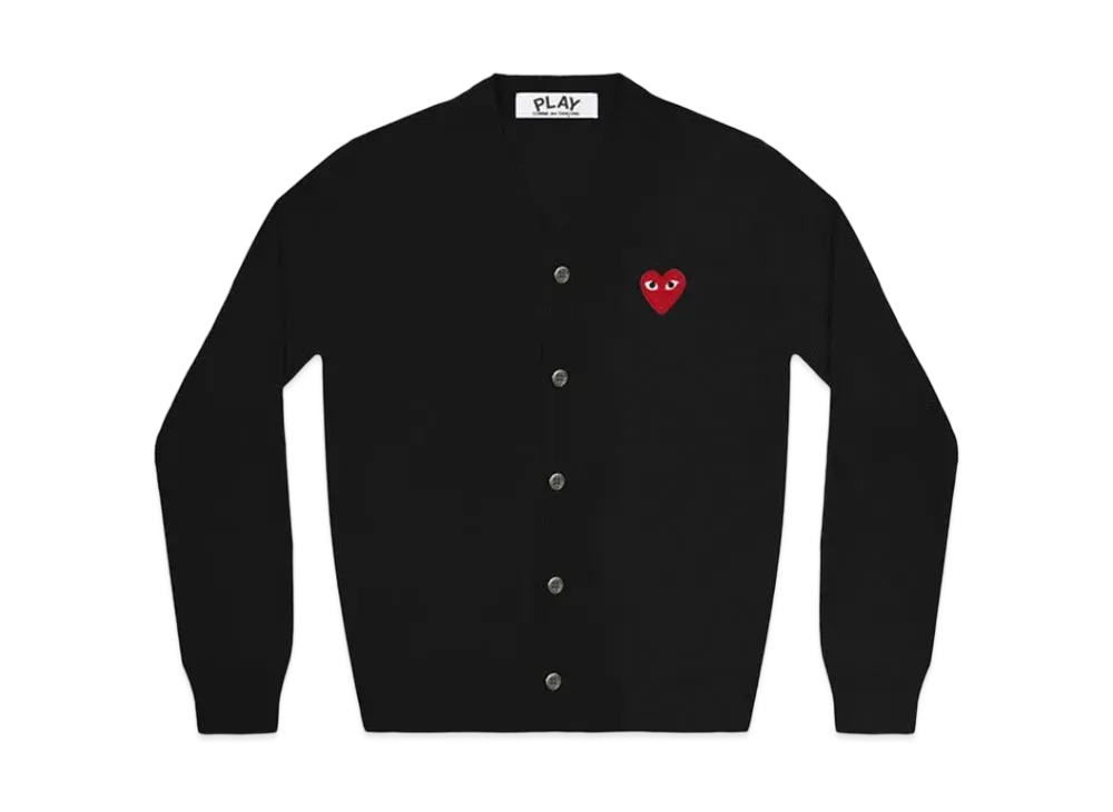 COMME des GARCONS PLAY CDG AX-N008-051 "Black"