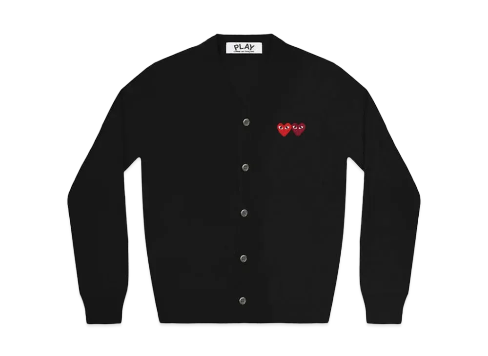 COMME des GARCONS PLAY CDG AX-N058-051 "Black"