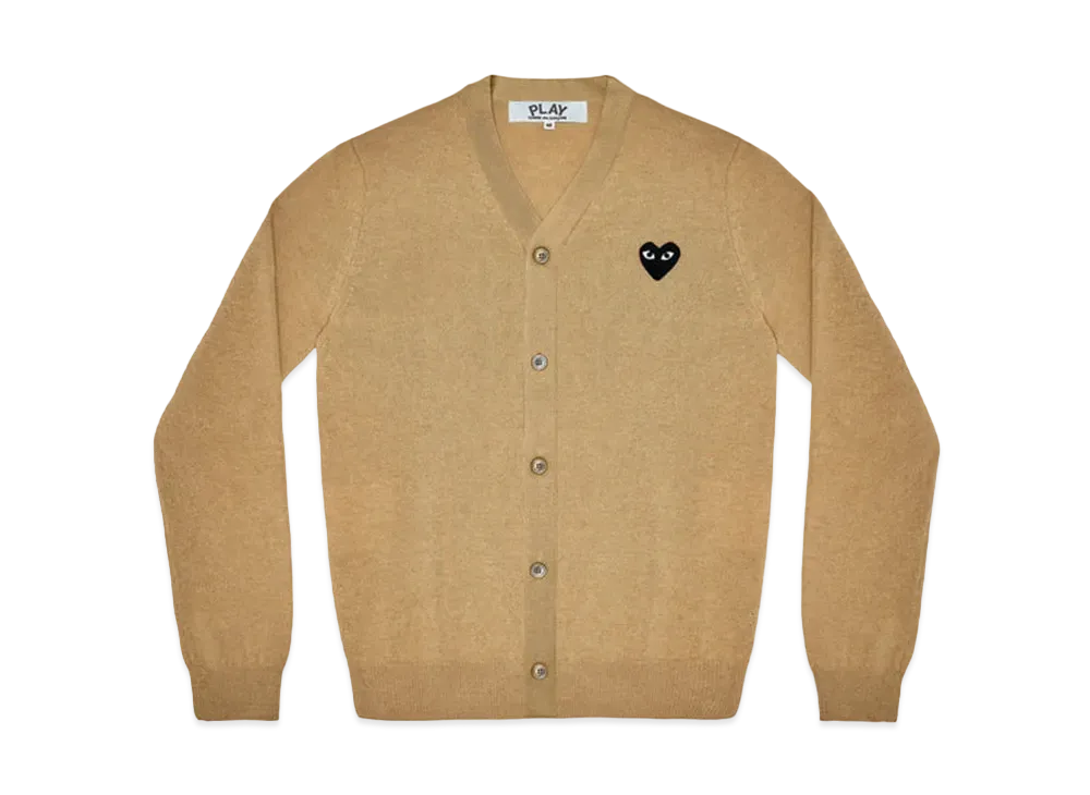 COMME des GARCONS PLAY CDG Men's Cardigan "Beige"