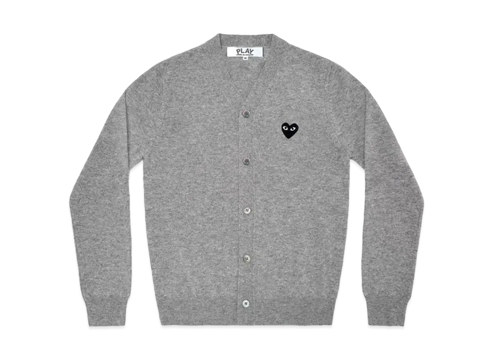 COMME des GARCONS PLAY CDG Men's Cardigan "Grey"