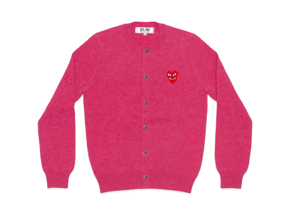 COMME des GARCONS PLAY CDG Double Red Heart WoMen's Crew Neck