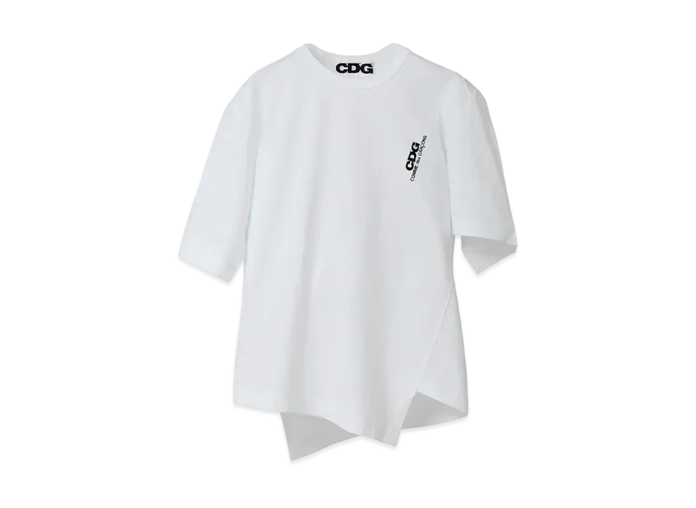 COMME des GARCONS CDG Bias T-Shirt "White"