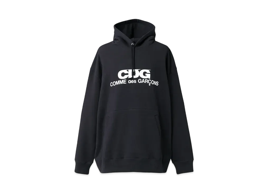 COMME des GARCONS CDG Oversized Hooded Sweatshirt "Navy"
