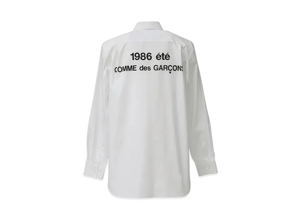 COMME des GARCONS CDG 1986 Comme Des Garcons Archive Shirt "White"
