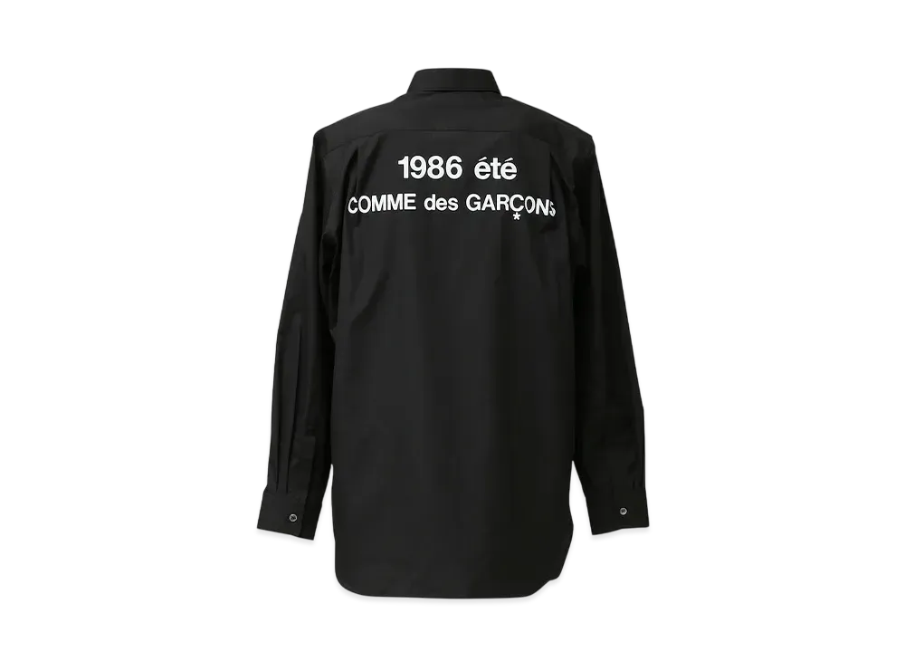 COMME des GARCONS CDG 1986 Comme Des Garcons Archive Shirt "Black"