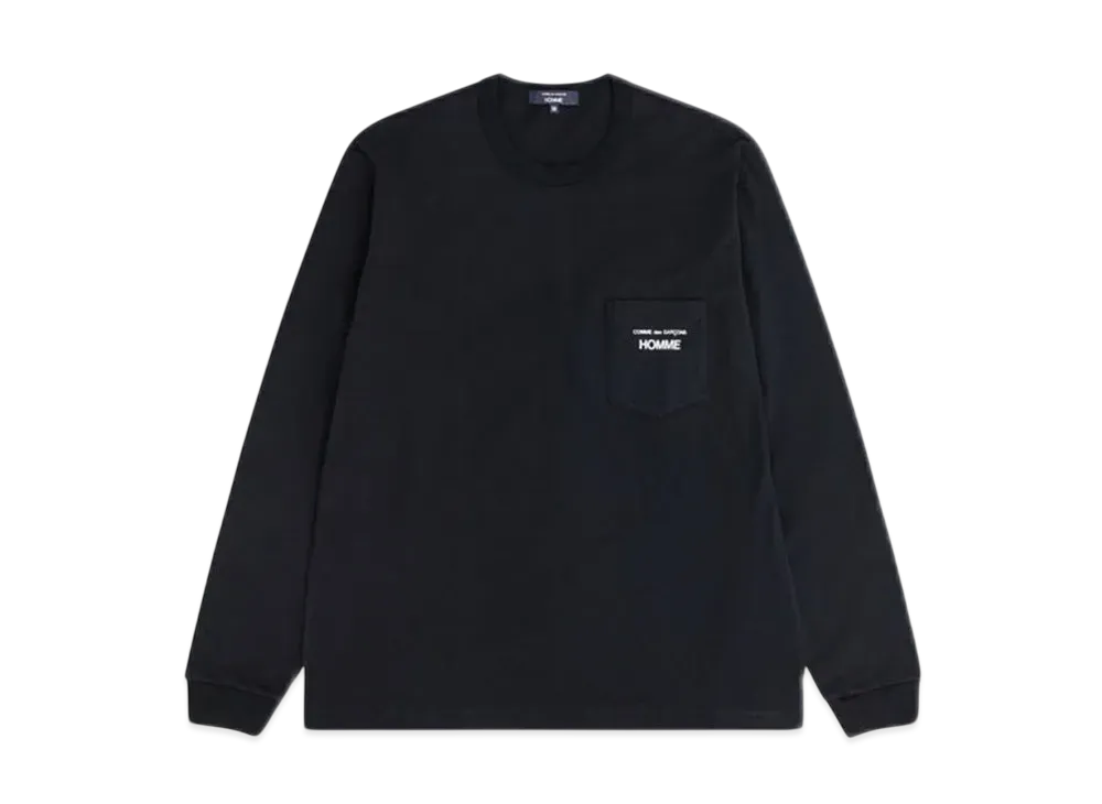 COMME des GARCONS HOMME Cotton Jersey Garment Print T-Shirts "Black"