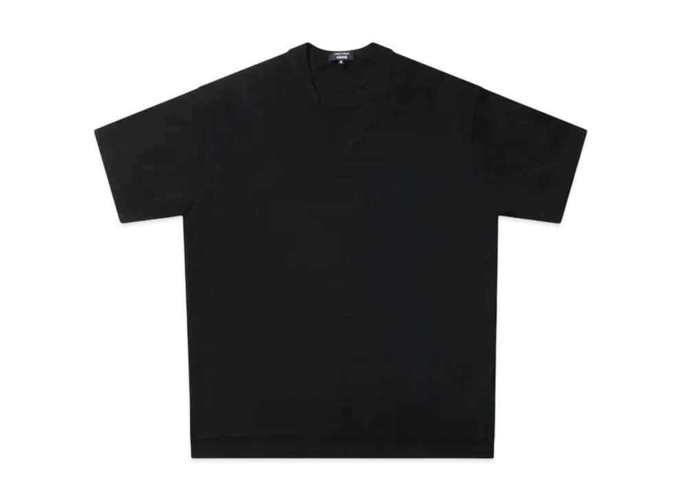COMME des GARCONS HOMME Cotton Jersey x Comme des Garcons Polyester Knit T-Shirts "Black"