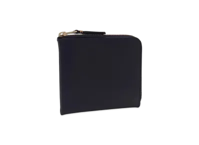 COMME des GARCONS CDG Coin Case L Shaped Non Zipper "Navy"
