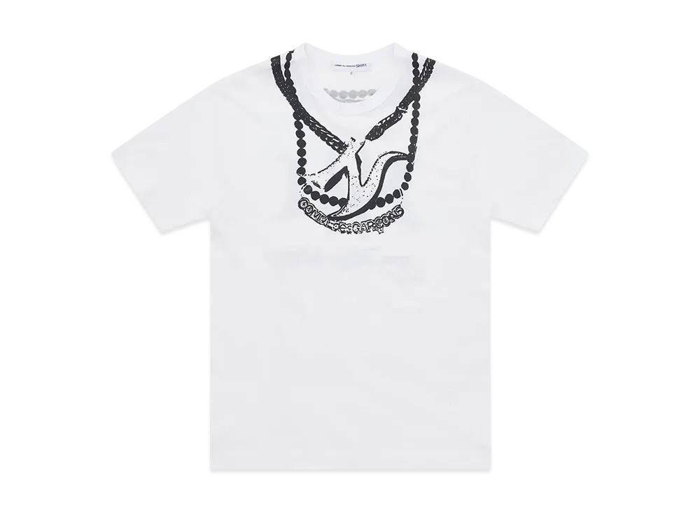 COMME des GARCONS SHIRT x ASAP Nast Chain Tee "White"