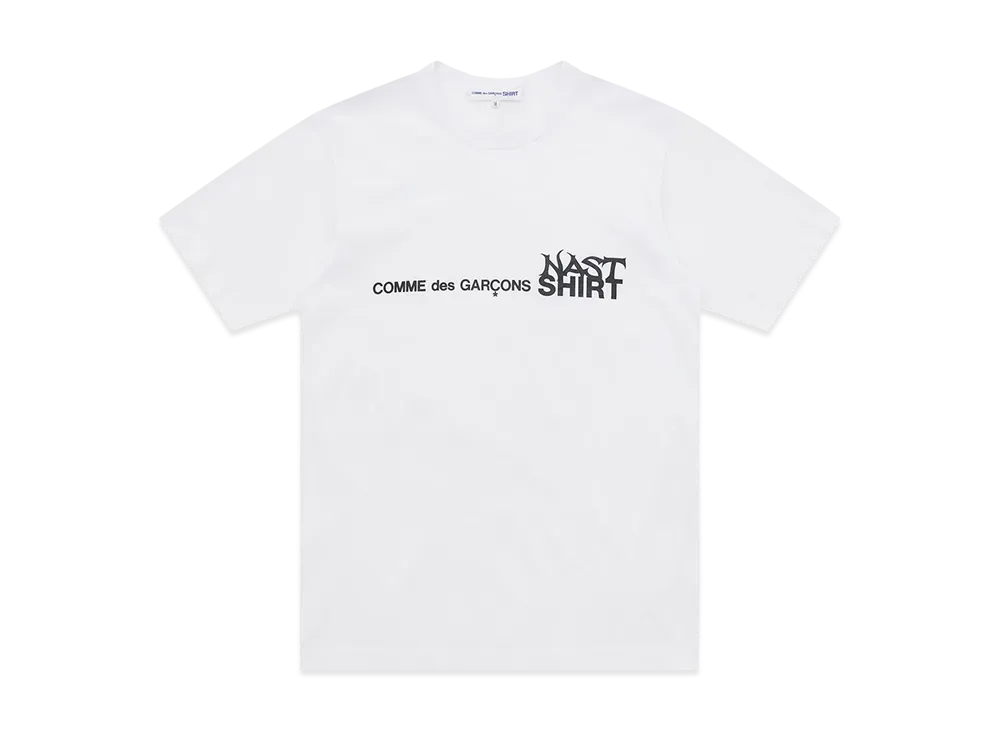 COMME des GARCONS SHIRT x ASAP Nast Shirt Nast Tee "White"