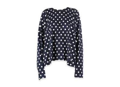 COMME des GARCONS Long Sleeve T-Shirt "Navy"